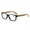 Black, variant on Men Brown Wood Grain Reading Glasses 1.50, Women Anti-blue light Spring Hinge Square Readers +1.50 Strength