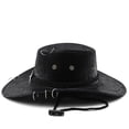 thumbnail image 3 of Classic Western Cowboy Hat With Curved Brim For Outdoor Adventure Travel Sun Shielding And Style For Everyday Use, 3 of 4
