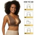 thumbnail image 4 of Niidor Boob Tape for Breast Lift with 1 Breast Tape, 5 Pairs Satin Breast Petals, 1 Pairs Silicone Nipple Stickers, 10 Pcs Double Side Tape, 1 Storage Bag ,Instant Breast Lift Tape for A-G, 4 of 11