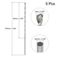 thumbnail image 2 of Uxcell 5Pack 2mm Mini Micro Twist Drill Bits, High-Speed Steel Extra Long Drill Bit 100mm, 2 of 6