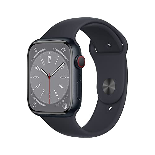 Apple Watch Series 8 [GPS + Cellular 45mm] Smart Watch w/ Midnight