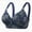Blue, variant on snilers Daisy Bras for Women No Underwire Wireless Bras Push Up Bra Comfortable Everyday Breathable Large Bust Bras
