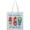 AA-White, variant on Inktastic Life is Better Flip Flops Tote Bag