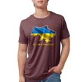 thumbnail image 1 of CafePress - I Stand With Ukraine Flag Ukrainian Pride T Shirt - Mens Tri-blend T-Shirt, 1 of 1