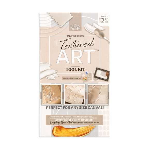 Royal & Langnickel - Sculpture Texture Painting Set 12 Pieces