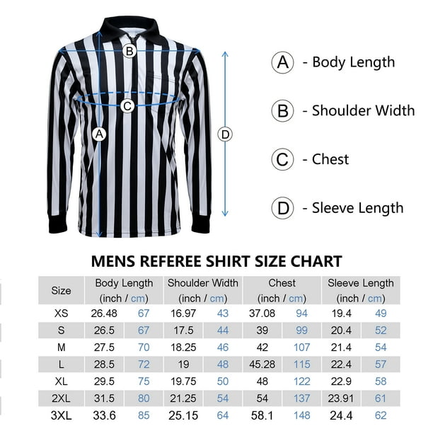 Toptie Men's Official Long Sleeve Black & White Striped