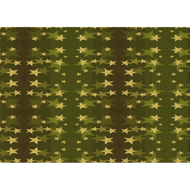 Ahgly Company Tapis Rectangulaire d'Intérieur Lavable en Machine Brun Chocolat Transitionnel, 5 Pieds x 8 Pieds