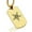 Gold, variant on Stainless Steel Masonic Blazing Eastern Star Symbol Dog Tag Pendant Necklace