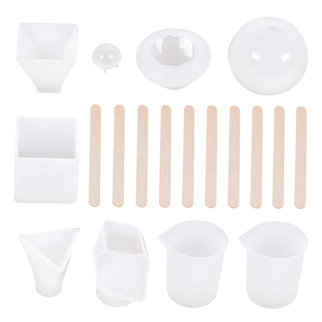 simhoa Silicone Resin Casting Molds Candle Mold for DIY Crafts Candle Making Craft D D