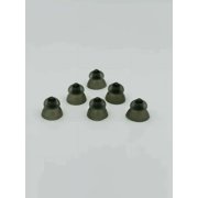 Phonak Compatible Power Hearing Aid Domes - 10pcs Domes for RIC Instruments (Medium)