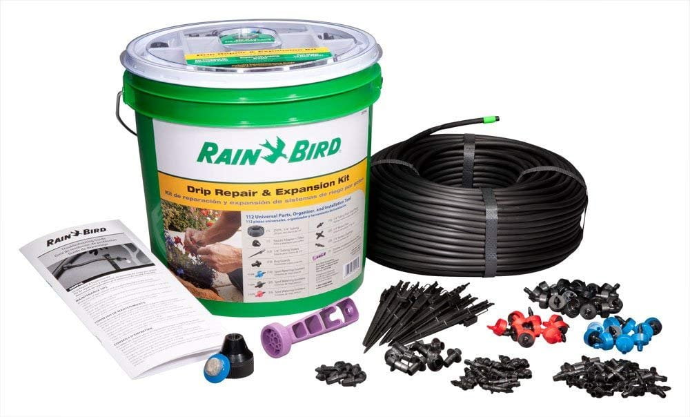 Rain Bird DRIPPAILQ Drip Irrigation Repair and Expansion Kit Walmart