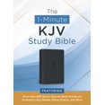 thumbnail image 1 of 1-Minute Study Bible - Pewter Blue, 1 of 1
