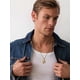 thumbnail image 2 of Collar con colgante inicial PROSTEEL de oro para mujeres y niñas de acero inoxidable, 2 of 7