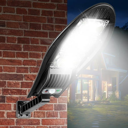 

taicans Summer Sale!Solar Street Light Outdoor LED Light Floodlight Motion Sensor Security Night Light Dusk To Suitable For Wall And Pole Induction Street Light Out