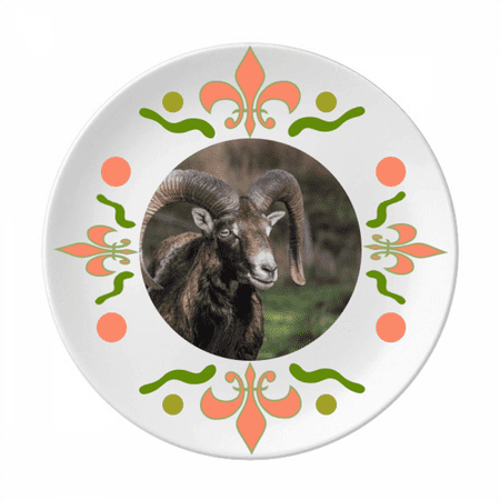 

Sheep Forestry Science Nature Flower Ceramics Plate Tableware Dinner Dish