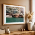 thumbnail image 5 of Michigan Stone Guardians of Superior Painted Rocks - Photography Nature Coastal Landscape Water Seascape Scenic Unframed Wall Art Print 32 x 48 inches, 5 of 7