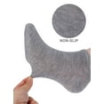 thumbnail image 4 of Gustave 5 Pairs Ankle Socks Low Cut Cotton Athletic Running Socks Casual No-Show Socks for Men and Women (Gray), 4 of 11
