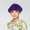 thumbnail image 4 of unbranded Sombrero De Morado Estilo Vintage Para Mujer Con Artística, 4 of 6