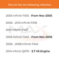 thumbnail image 2 of MAX Advanced Brakes - Front Brake Kit For 2005-2012 Infiniti FX35| Carbon Ceramic Brake Pad and Rotor Kit| Daily Driving Geomet Coated Brake Rotors, 2 of 9