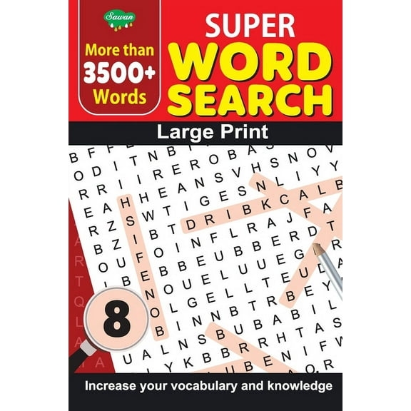 Super Word Search 8, (Paperback)