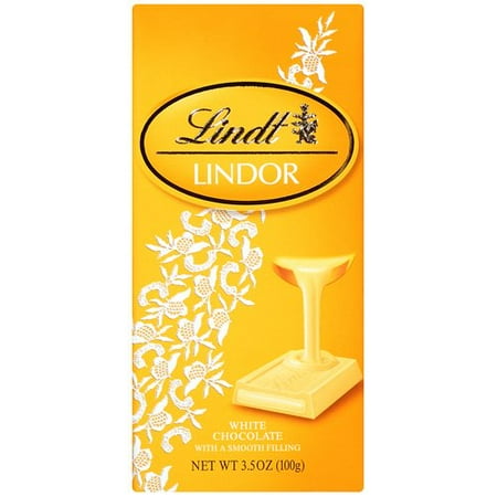 Lindt: Lindor White Chocolate w/A Smooth Filling, 3.5 Oz