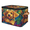 Multicolor 2, variant on ADECORIVY Cute Dogs Storage Bin with Lid Fabric Pug Foldable Storage Baskets Boxes for Clothes Shelves Closet Organizer Containers with Leather Handles for Wardrobe
