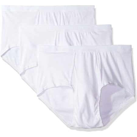 Fruit of the Loom Men's 3-Pack Premium Big Man Brief,White ice,2X-Large
