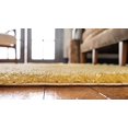 thumbnail image 4 of Unique Loom Solo Collection Solid, Plush, Kids, Modern Area Rug, 5 ft x 7 ft 7 in, Yellow, 4 of 5
