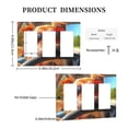thumbnail image 3 of Cute Dog Driving Switch Cover Decorative Wall Plate 3-Gang Standard Size, 3 of 5
