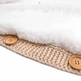 thumbnail image 3 of Odeerbi Newborn Baby Blanket-Wrapped Plus Velvet Sleeping Bag Thick Knitted Warm Woolen Stroller, 3 of 5