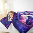 thumbnail image 4 of Manfei Game Console Full Size Comforter Sets,Colorful Galaxy Starry Sky Bedding Comforter Set,Purple Pink Ombre Bedding Sets For Kids,Super Cozy Room Decor Reversible,3-Piece, 4 of 8