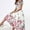 Pink, variant on Ichaunyi Summer Dresses Women's Short Sleeve Round Neck Casual Fashion Party Daily Elegant Printing Dress