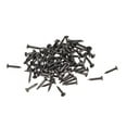thumbnail image 3 of Uxcell 1.2mmx8mm Tiny Nails Brass Passivation Black 150 Pack, 3 of 5
