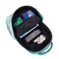 thumbnail image 5 of Easygdp Teal Turquoise 1 Mochila Ergonómica Versátil para Laptop - Múltiples Bolsillos, Correas Ajustables, Unisex para Escuela, Viajes y Actividades al Aire Libre-One Size, 5 of 5