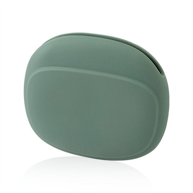 Bolsa de silicona Injueey para almacenamiento de auriculares Verde