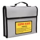 thumbnail image 1 of Bolsa a prueba de explosiones para batería, fibra ignífuga, bolsa de seguridad protectora para batería de litio ignífuga gris, 1 of 12