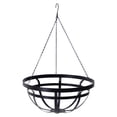 thumbnail image 2 of Mainstays 16in Round Metal Hanging Basket with Coconut Fiber Liner, 2 of 7