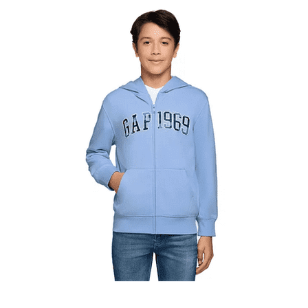 Gap Kids Small Blue Full Zip French Terry Jacket