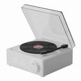 thumbnail image 3 of Altavoz despertador NikouMX con disco de vinilo giratorio reloj digital Bluetooth, 3 of 8