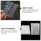 thumbnail image 2 of 50pcs Nail Art Pegatinas pegatinas de doble cara Puntas de uñas adhesivas falsas (transparentes), 2 of 5
