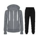 thumbnail image 1 of Chaquetas y abrigos casuales con capucha de manga larga, moda femenina, conjuntos de otoño e invierno, chándales deportivos, sudaderas con capucha de manga larga, pantalones, trajes, abrigos para muje, 1 of 3