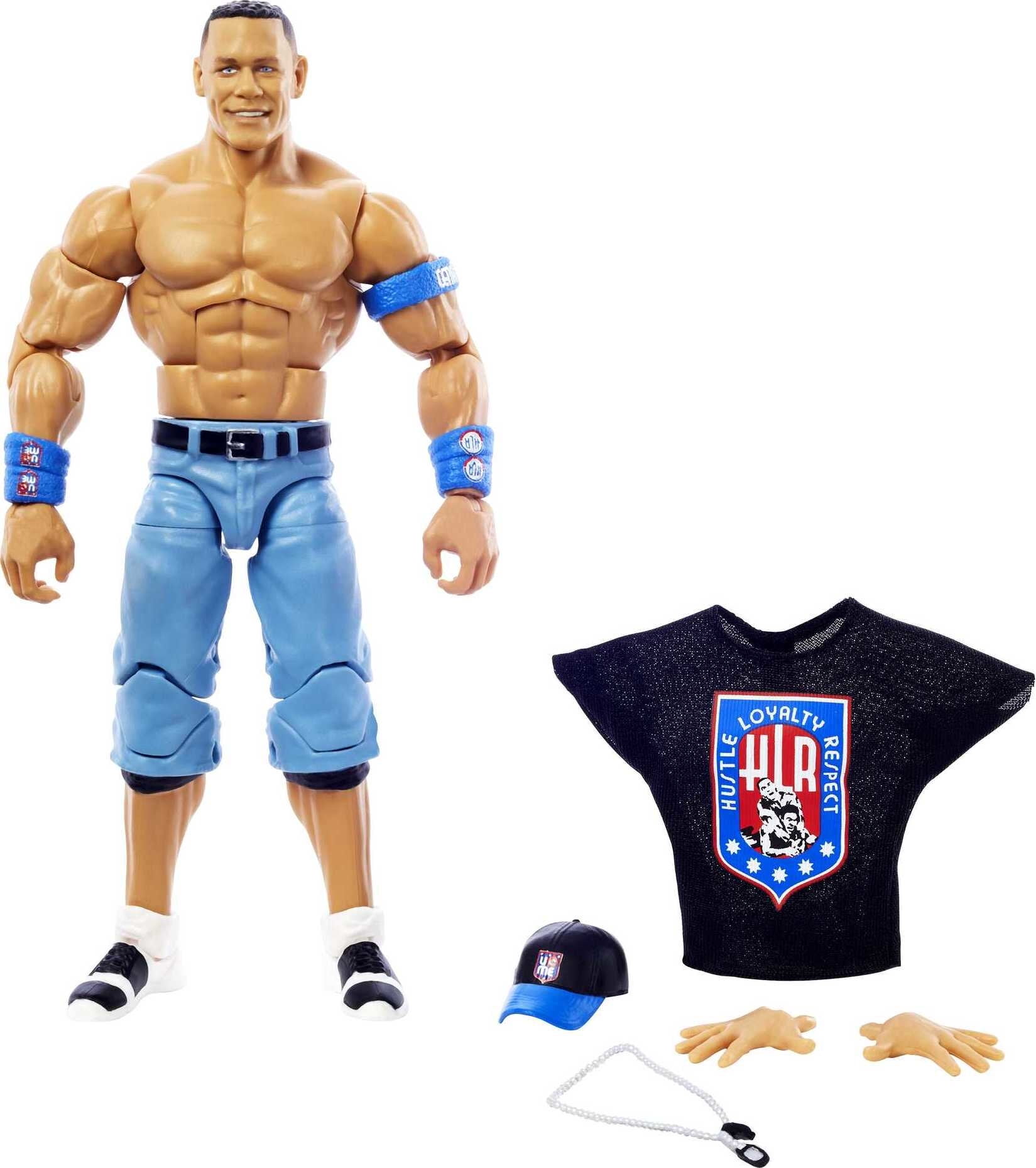 WWE Top Picks Elite Collection John Cena Action Figure & Accessories