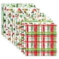 thumbnail image 3 of 24 Sheets Christmas Scrapbook Paper, 12 x 12 Double Sided Xmas Cardstock Origami Craft Paper for Card Making Photo Album Junk Journal Supplies, 3 of 6