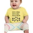 thumbnail image 1 of Crawl Walk Salsa T-Shirt Infant -Smartprints Designs,  6 Months, 1 of 4