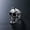 #22, variant on Vintage Mens Silver Stainless Steel Gothic Viking Skull Biker Rings Jewelry 7-15-14-#29-Silver