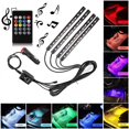 thumbnail image 1 of tiras de luces LED con diseño a prueba de agua, kit de luces para automóvil de 48 LED, sincronización de música debajo del tablero, luz para automóvil con cargador para automóvil, CC 12V, 1 of 2