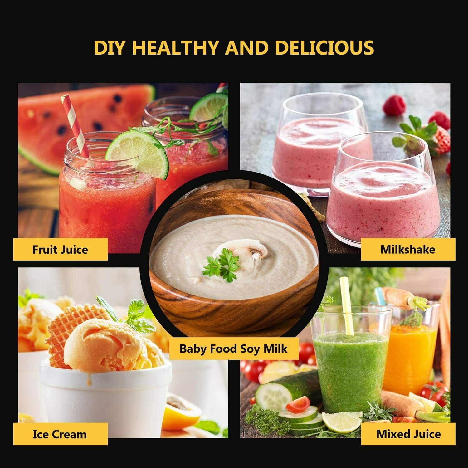 Joerid Extractor Reverse Function, BPA-free, Slow Masticating \u0026 Cold Press  Juicer - Walmart.com