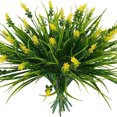 thumbnail image 1 of LCXmlly Fake Plant Realistic Looking Vibrant Color Non Withering Simulation Lavender Fake Plants Easy Maintenance Artificial Greenery Plants 6Pcs, 1 of 9