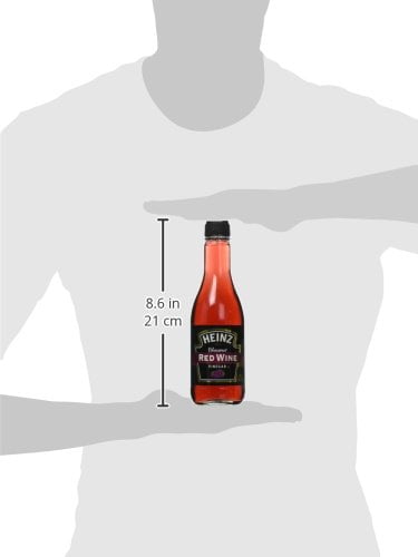 Heinz Gourmet Red Wine Vinegar (12 fl oz Bottles, Pack of 12)