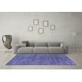 thumbnail image 3 of Ahgly Company Indoor Rectangle Abstract Blue Modern Area Rugs, 5' x 8', 3 of 4
